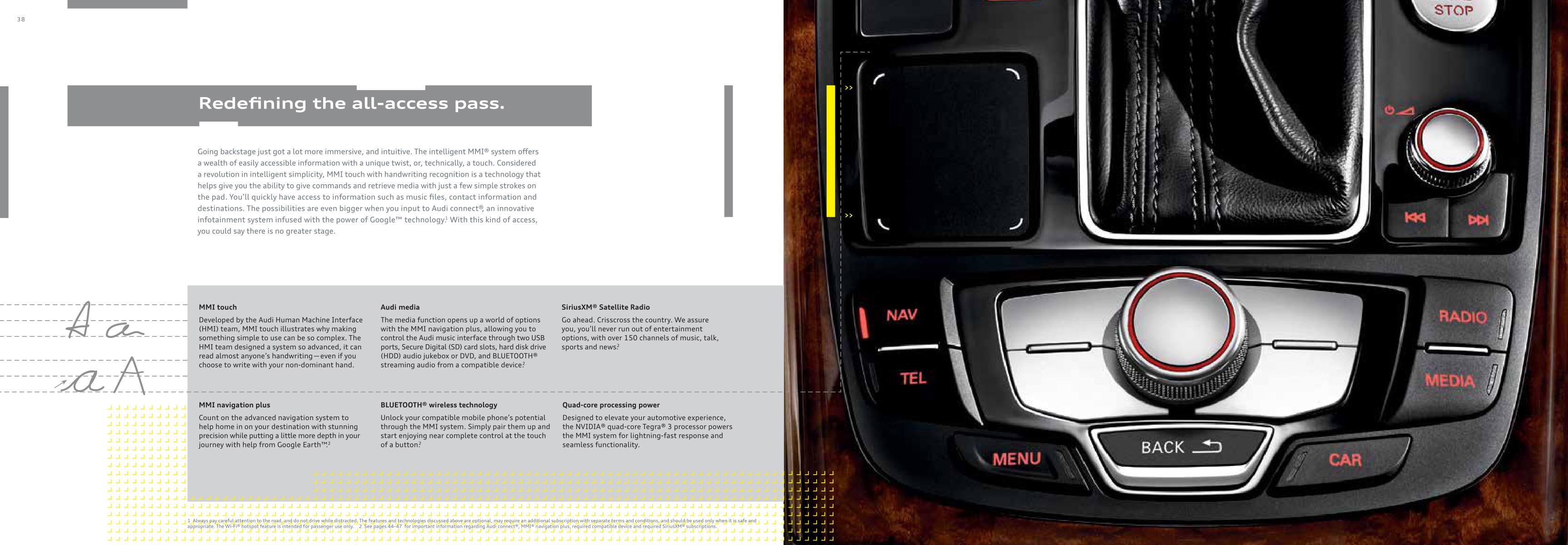 2016 Audi A7 Brochure Page 8